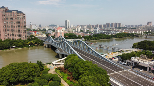 青阳港SG2标金浦大桥顺利完成交工验收2_副本.jpg 青阳港SG2标金浦大桥顺利完成交工验收2_副本.jpg